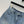 CC 25 Embroidered Short Blue Denim Cotton