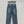 CC 25 Embroidered Pant Blue Denim Cotton