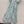 CD 25 Sauvage Jouy Boat Neck Dress Light Blue mix White Cotton