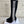 Dior 2025 Tribales Heeled Ankle High Boot 80mm Black White Suede 501198