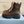 Prada 25 Martin Boot Brown Black Cowhide 501443