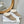 Chloe Nama Shearling-Lined Mule Beige Suede 528077