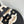 HM Chypre Sandal In Black White Lambskin And Fleece Lining  961138