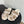 HM Chypre Sandal In Light Brown Mix White Suede And Fleece Lining 961139