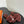 HM Oran Sandal Dark Brown Red Wool Fleece 961014