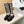 Triomphe high boots  leather buckles Black