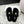 SLIPPER IN BLACK SHEARLING