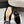 Chloe Covered Fur Slippers Black Wool 514327