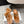 Chloe Covered Fur Slippers Caramel Brown Wool 514330