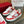 VT 25S Couple Sneakers White Red Calfskin 563110