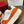 VT 25S Couple Sneakers White Orange Calfskin 563113