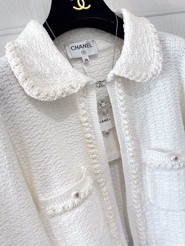 CC 25 White Moonlight Jacket Cotton Silk 226821