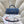 CC Maxi Flap Bag with Top Handle 31.5cm Blue Denim