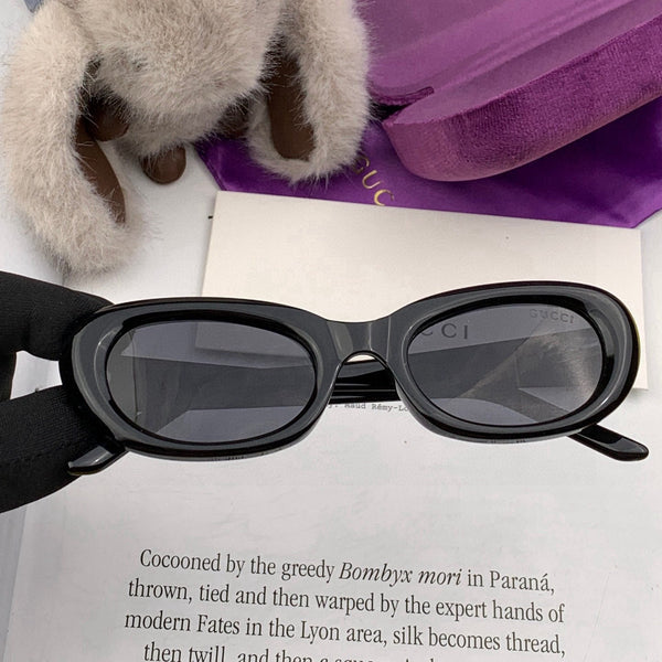 OVAL FRAME SUNGLASSES G364 IN ACETATE