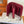 TRIOMPHE 10 CALFSKIN WALLET RED