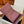 TRIOMPHE 10 CALFSKIN WALLET PINK