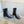 CC Zipper Ankle Boots 35mm Black Sheeepskin 464548