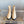 CC Zipper Ankle Boots 35mm Beige Sheeepskin 464549