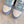 CD B57 Mid-Top Sneaker White Mix Light Blue Calfskin And Oblique Jacquard