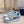 CD B57 Mid-Top Sneaker White Mix Light Blue Calfskin And Oblique Jacquard