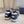 CD B57 Mid-Top Sneaker White Mix Dark Blue Calfskin And Oblique Jacquard