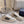 CD B27 Low-Top Sneaker White Beige Mix Charcoal Blue Print Calfskin And Oblique Jacquard