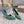 CL Irishell 85 Studded d'Orsay Pumps Green Suede 177127
