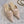 FLAT MULE 2 CM IN BEIGE CREAM PATENT CALFSKIN