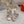 RC Flower Sandals Beige Sheepskin Rhinestones 328467