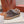 LP sneaker unisex style dark brown sheepskin mix suede 382663