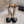 CC Ankle Boot 30mm Beige Cowhide Glitter 464577