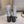 CC 25 Heeled Short Boot Silver mix Black Patent Leather 516676
