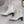 CC 25 Chunky High-heeled Ankle Boots White Calfskin 516658