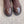 CC New Platform Ankle Boots Dark Burgundy Suede Glossy Sheepskin
