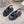 CD 26s Platform Sandals 65 Black Canvas Lambskin 644286
