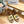 Loew Anagram Yellow Brown Leather And Canvas Espadrille Sandals