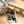 Loew Anagram Black logo White Black Beige Leather And Canvas Espadrille Sandals