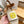 Loew Anagram Yellow logo White Brown Leather And Canvas Espadrille Sandals