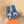HM Oran Sandals Blue Calfskin 312780