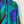 Pucci 26s Stella-Print Silk Shirt Green Blue Silk 391094