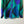 Pucci 26s Stella-Print Silk Shirt Green Blue Silk 391094