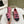 espadrilles pink black quilted calfskin