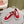 Miu Sneakers Red Canvas 445549