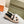HM Mocassins Royal Loafers Black Beige Sheepskin 445009