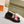 HM Mocassins Royal Loafers Black PInk Sheepskin 445011