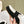 Miu Mule Half Fur  Black Suede