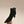 CC Ankle Boots 85mm Black Rough Velvet Fabric