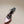 HIGH HEEL MULE 10 CM IN BABY PINK SATIN WITH RHINESTONES