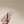 CC 25ss Pearl Thong Sandal Pink Velvet 461637