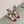 RC 25 Snake-Shaped High-Heeled Sandals Dark Red Silk Rhinestones 268061